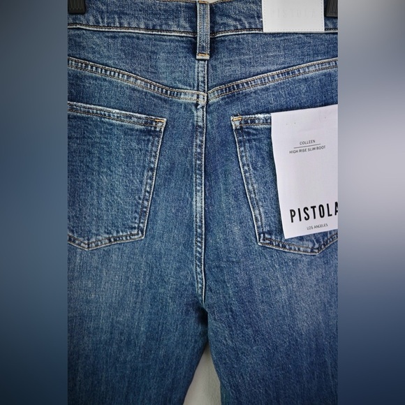 Pistola “The Colleen” High Rise Straight Boot New With Tags - Picture 10 of 11